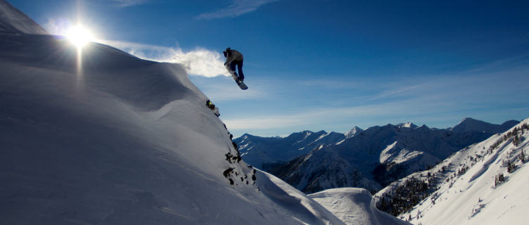 Get some air at Kicking Horse